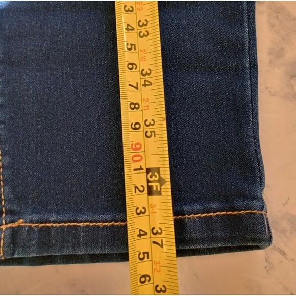 2 Denim Skinny Jeans Light & Dark Wash Size 12 - Picture 13 of 13